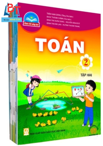 Bộ SGK Lớp 2 (CTST) - Sách Bài Học (10 cuốn chuẩn)