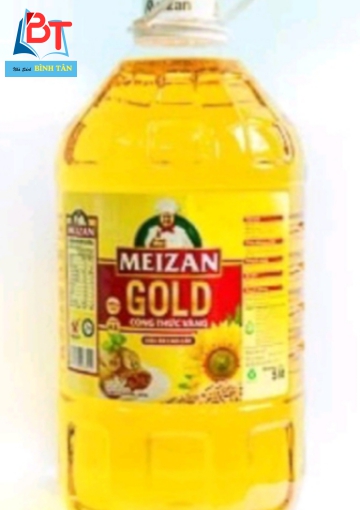 Dầu ăn Meizan Gold - can 5 lit
