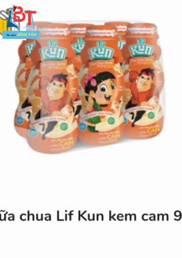 SC Lif Kun Loc 6*90nl - Vị Kem Cam
